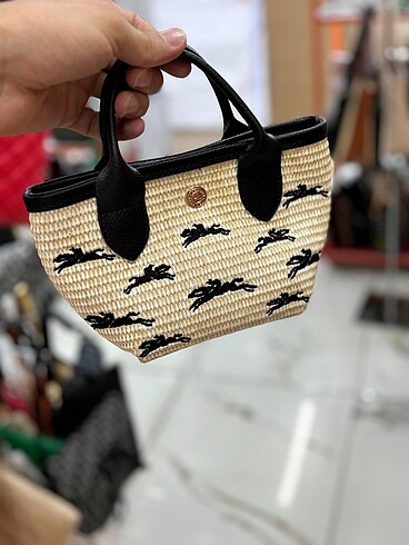  Beden camel Renk Longchamp hasır