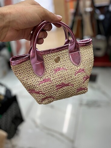 Beden mavi Renk Hasır longchamp