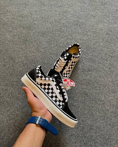 Vans old skooş damalı
