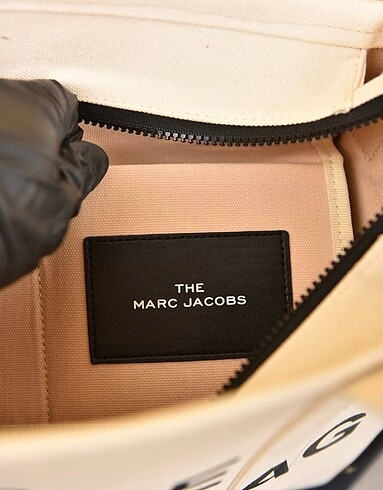  Beden siyah Renk Marc jacobs canvas totebag