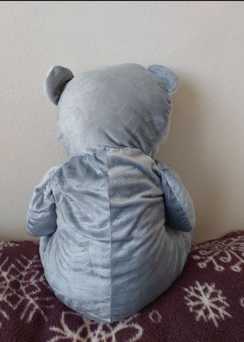 Gri Peluş Ayıcık Oyuncak - Görsel 5