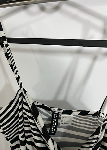 Zebra Desenli Pilili Midi Mini Elbise - Görsel 3