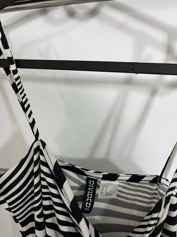 Zebra Desenli Pilili Midi Mini Elbise - Görsel 3