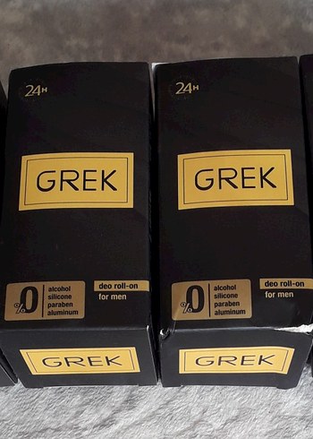 Grek Erkek Roll-On Deodorant 24 Saat Etkili