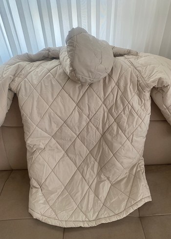 Mavi Jeans Bej Kapüşonlu Kadın Mont makul teklife açık