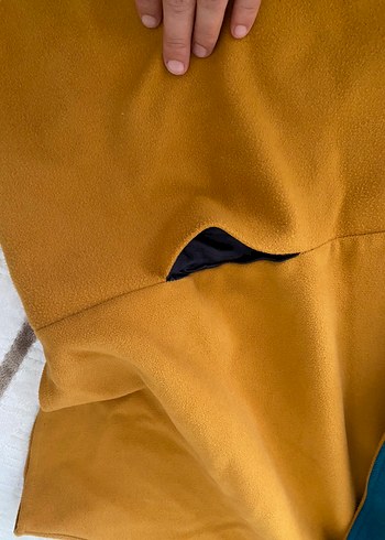 universal Beden Camel Renkli panço Ceket tunik gibi farklı önü açık panço
