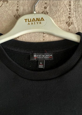 Mavi Jeans Mavi Siyah Kadın Bisiklet Yaka Sweatshirt