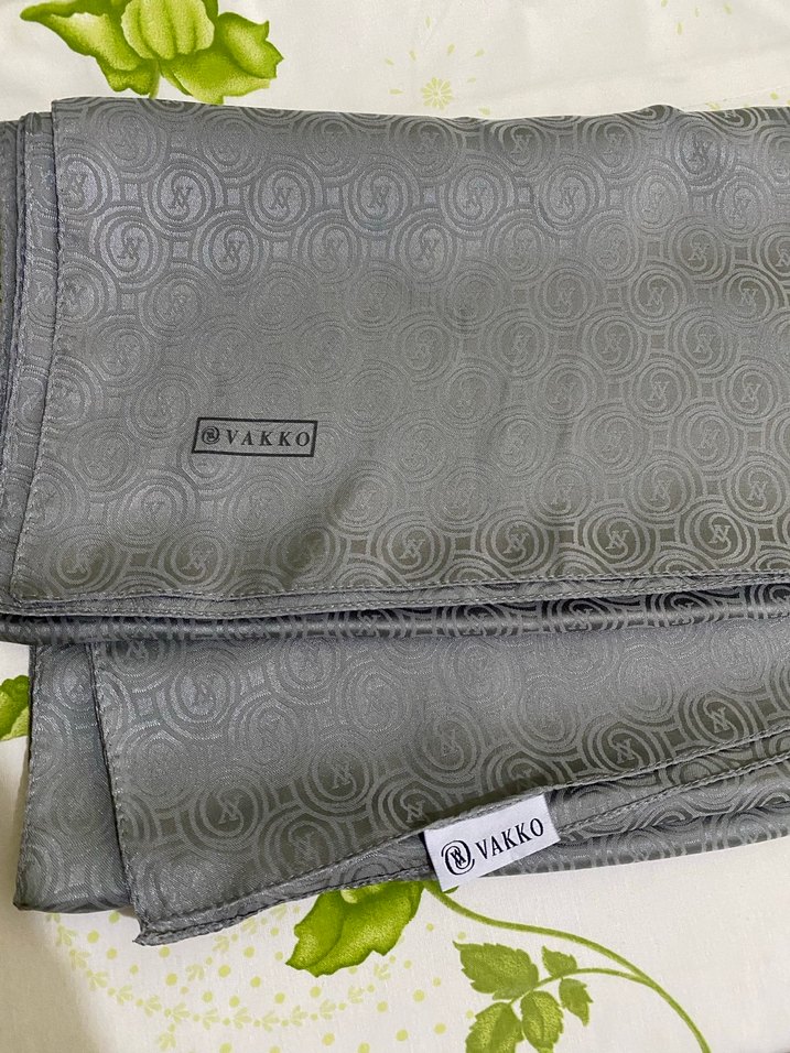 Vakko Gri Kadın Şal.A kalite Vakko - Görsel 3