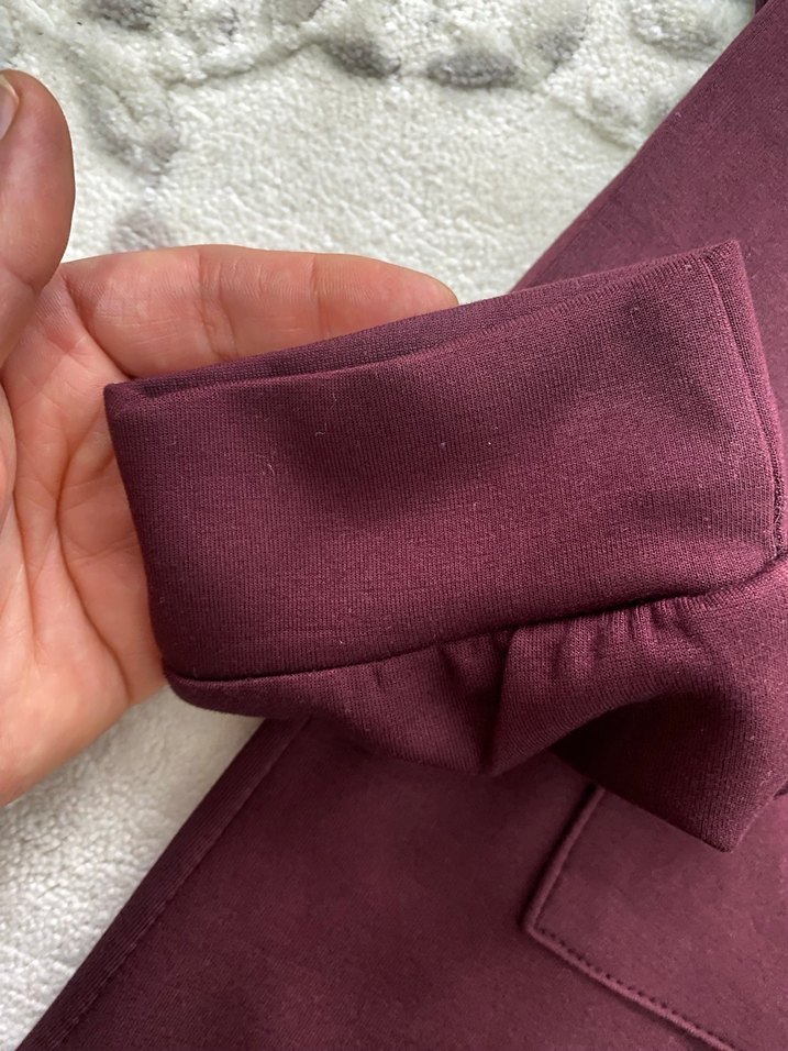 Bordo Kadın Salaş Eşofman Takımı yeni hiç giyilmedi etiketi yok - Görsel 4