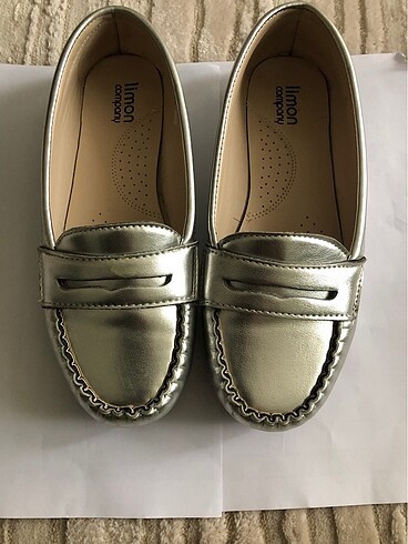 Zara Gümüş loafer