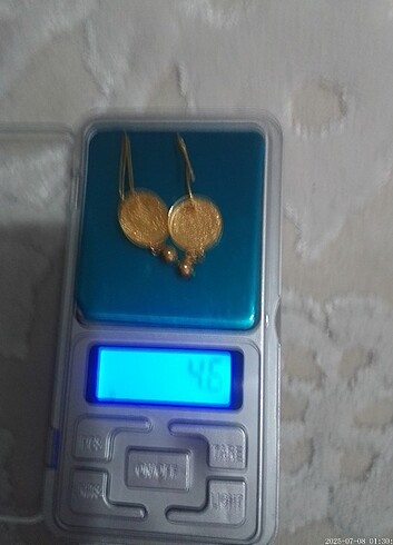  Beden 14 ayar küpe