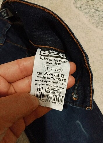 Diğer Sıfır erkek çocuk dar paça pantolon 8.9 yaş