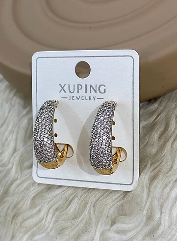 Xuping taşlı küpe