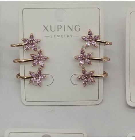 Diğer Xuping rose küpe