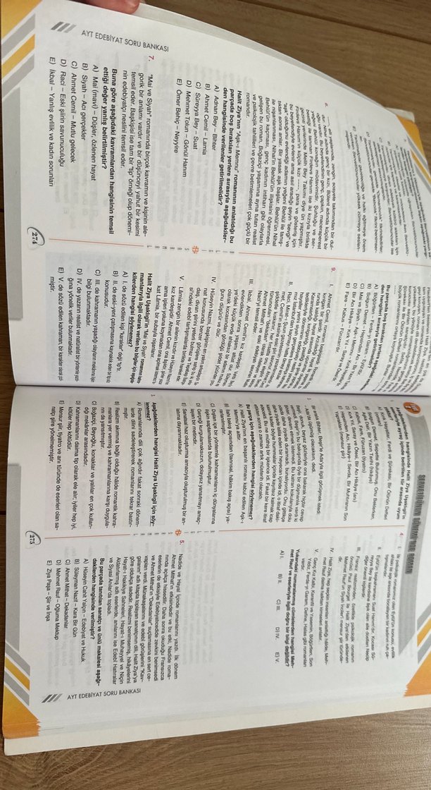 AYT Edebiyat Soru Bankası - 2. Oturum - Görsel 3