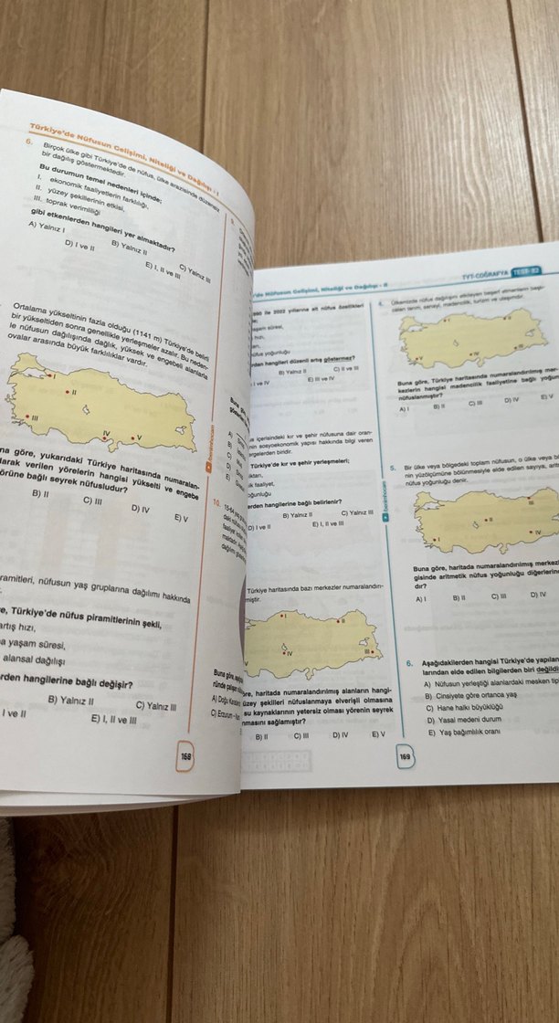 TYT Coğrafya Soru Bankası Bayram Meral - Görsel 3