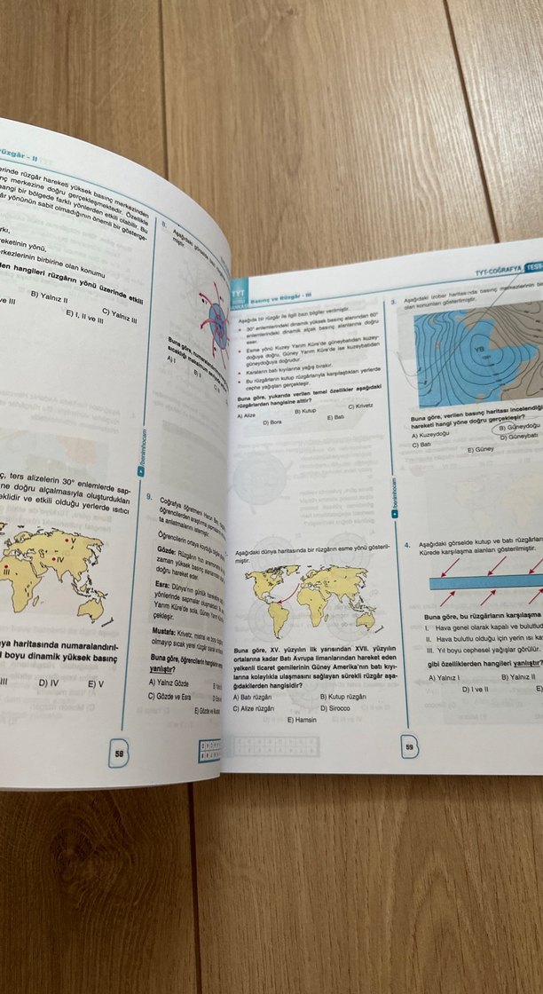 TYT Coğrafya Soru Bankası Bayram Meral - Görsel 2