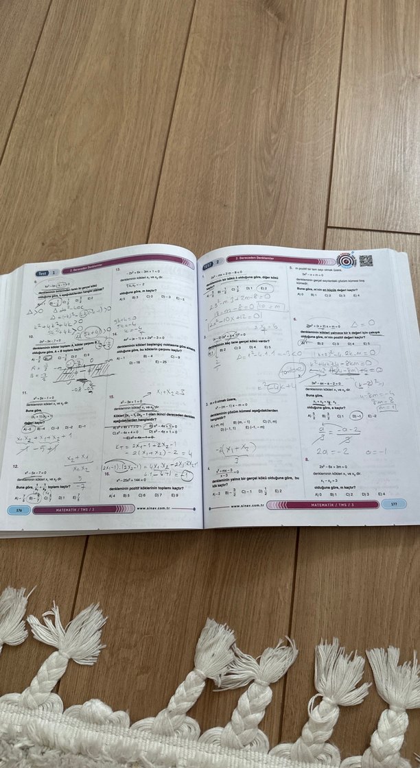 Sınav yayınları YKS TMS Soru Bankası Modülü 03 - Görsel 3