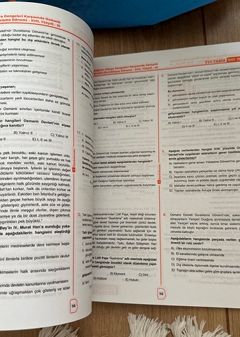 TYT Tarih Soru Bankası Sadettin Akyayla - Görsel 2
