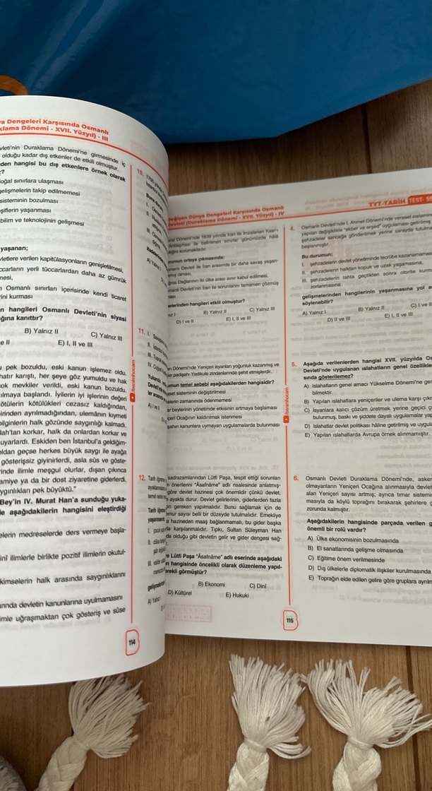 TYT Tarih Soru Bankası Sadettin Akyayla - Görsel 2