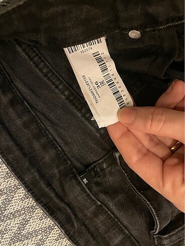 36 Beden Füme likralı Flare Jean