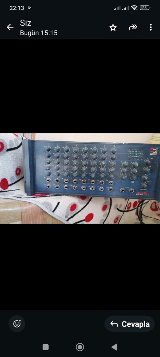 Meridian PMR 400 Mavi Müzik Sistemi - Görsel 2