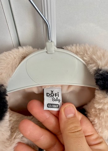 Kız çocuk Kürklü Mont - Görsel 6