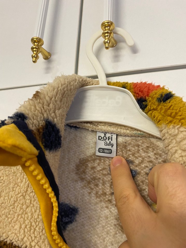 Çocuk Peluş Ceket - Görsel 3