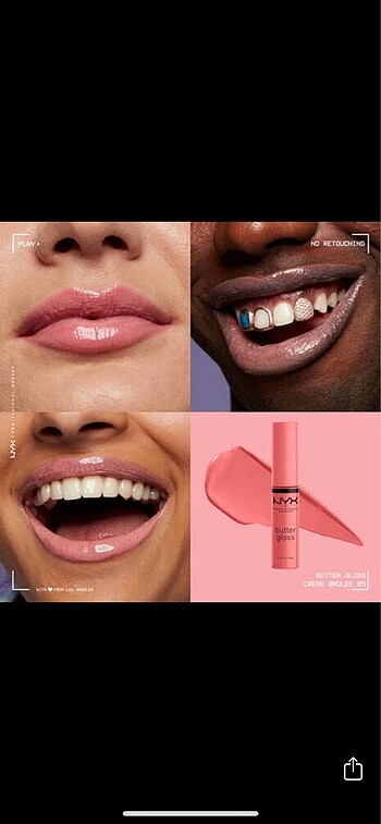 Nyx Buttergloss Crème Brûlée BLG05