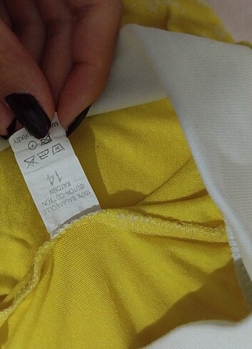 LC Waikiki sari beyaz cicekli sort