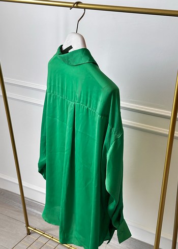 Zara Saten Gömlek - Görsel 8