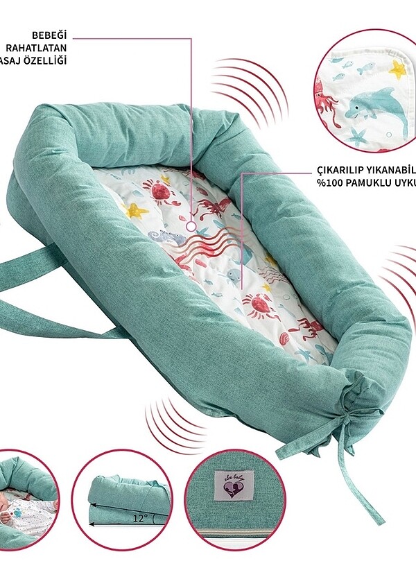 Bebek Reflü yatağı - Görsel 2