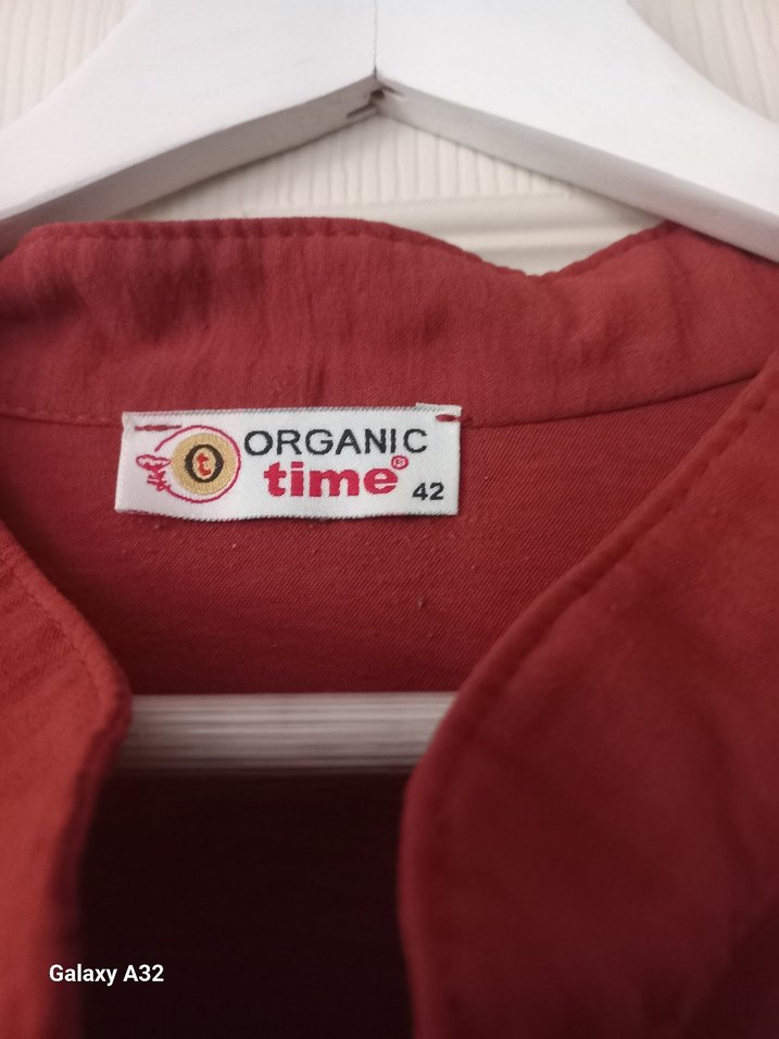 Taba bohem uzun kollu elbise - Görsel 4