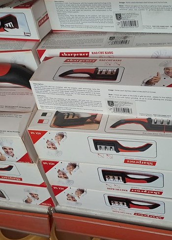 Kırmızı Saplı Bıçak Bileyici - Görsel 2