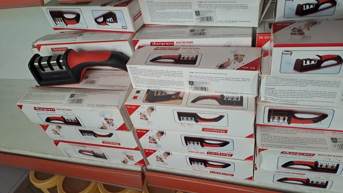 Kırmızı Saplı Bıçak Bileyici - Görsel 2