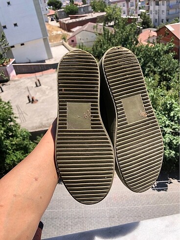 38 Beden haki Renk Haki renk sneaker Polo marka