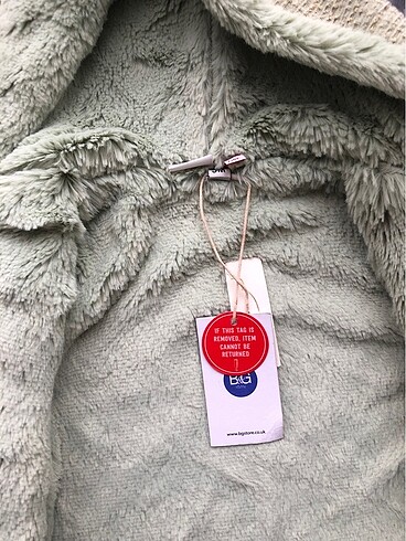 BG Store B&G layette kız bebek sıcak tutan kapüşonlu
