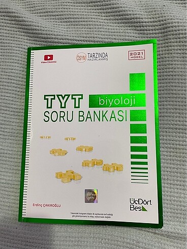 üçdörtbeş TYT biyoloji soru bankası (çözülmemiştir)