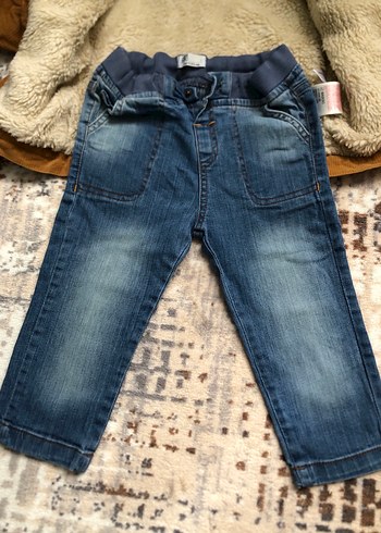 Erkek Çocuk Bol Kesim Denim Pantolon