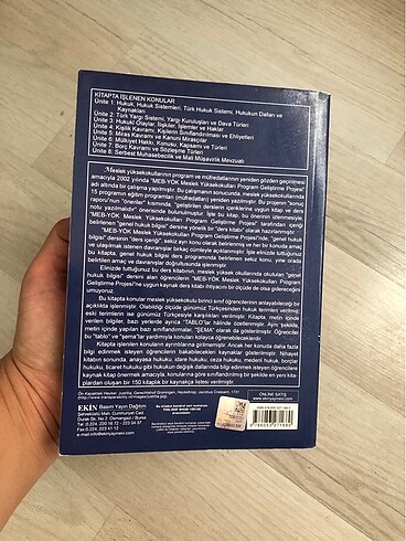 Genel hukuk bilgisi ekin yayınları