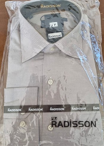 U.S Polo Assn. Radisson Gri Mikro Kareli Klasik Gomlek