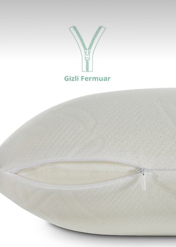 Visco Yastık Spagetti Visco Ortopedik Boyun Omuz Destekli - Görsel 4