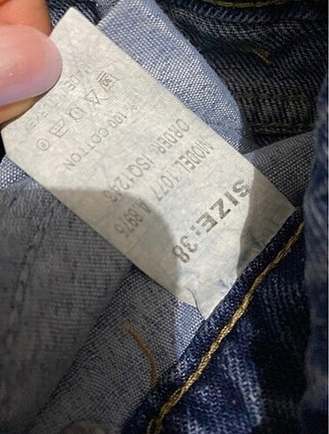 38 Beden Kot pantolon
