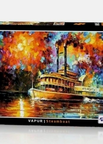 500 Parça Renkli Vapur Puzzle - Görsel 2