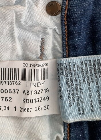 26 Beden Jean, Mavi
