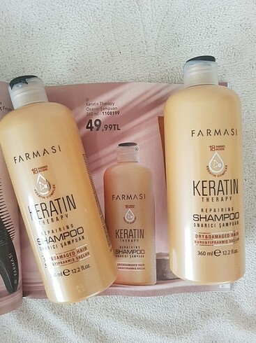 Farmasi Şampuan 2li Keratin