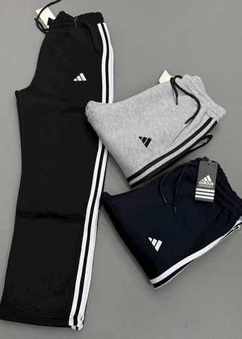 Gri Erkek  Çizgili Eşofman Altı - Görsel 2