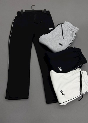 Gri Erkek  Rahat Kesim Eşofman Altı - Görsel 2