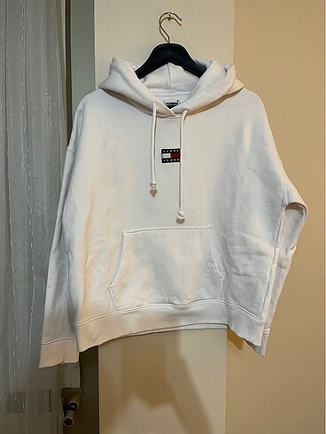 Tommy hilfiger beyaz hoodie