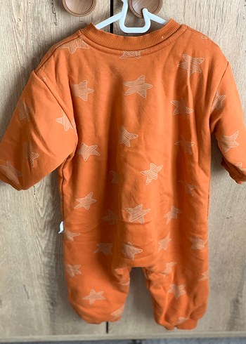 Çocuk Turuncu Fermuarlı Uyku Tulumu - Görsel 2